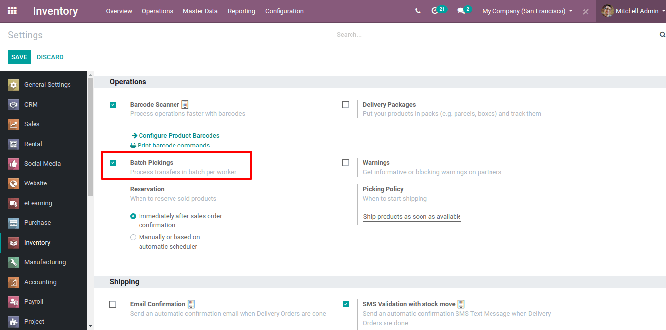 Streamlining Warehouse Operations with Batch Picking in Odoo 2 Batch Picking in Odoo