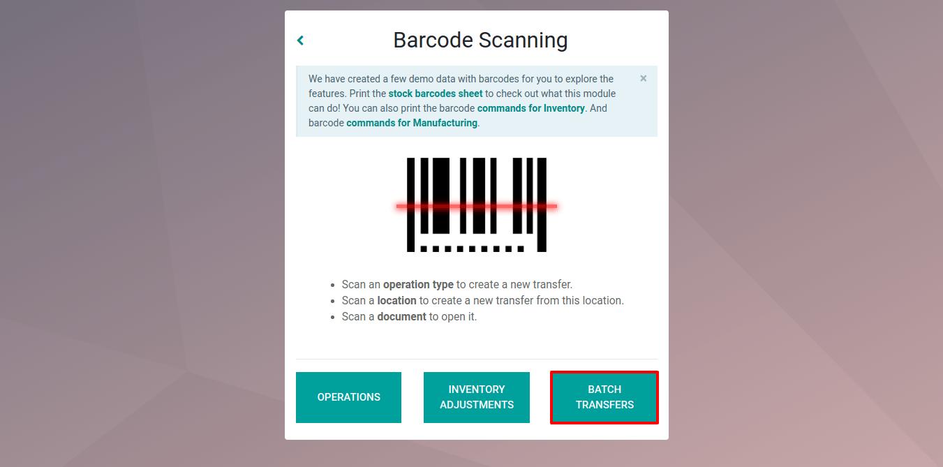 Streamlining Warehouse Operations with Batch Picking in Odoo 10 Batch Picking through Barcode App in Odoo