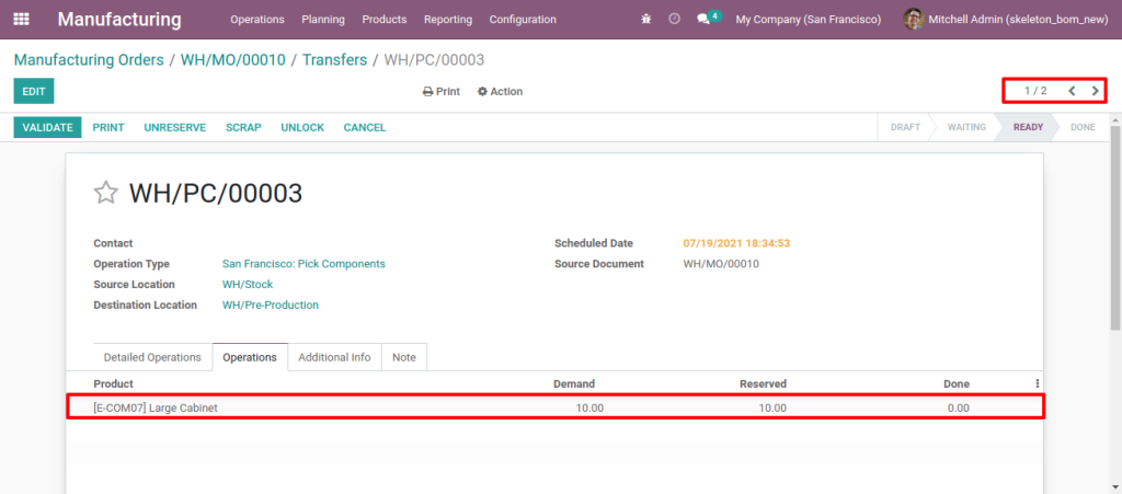 Odoo 14 Bill of Materials- Improve Workers' Efficiency during Manufacturing Process 9 Odoo BoM