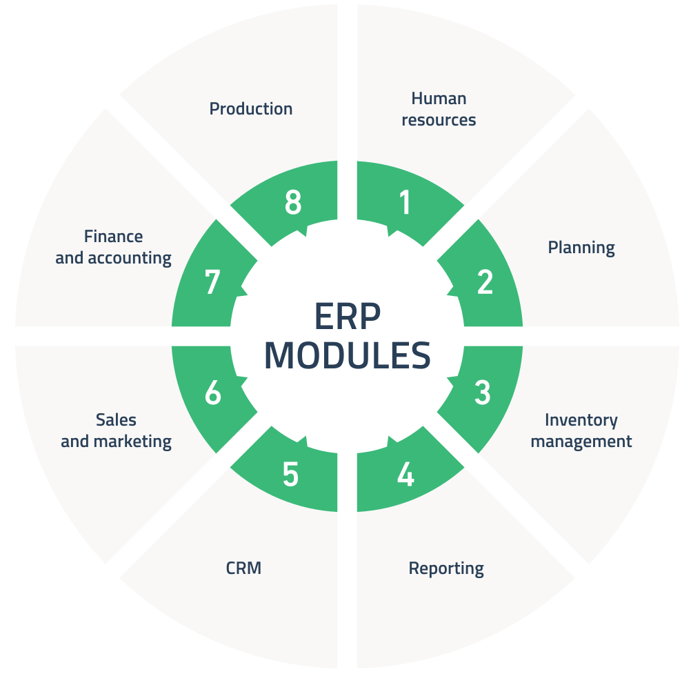 ERP System or Best-of-Breed Solution: Which is Better for Your Business? 2 ERP System Composition