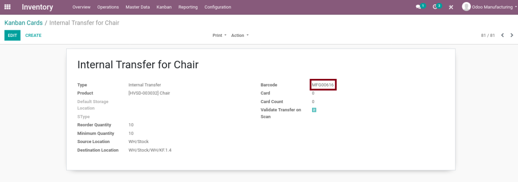 Maximize Task Efficiency and Accuracy through Kanban Cards System in Odoo. 4 Kanban Cards System