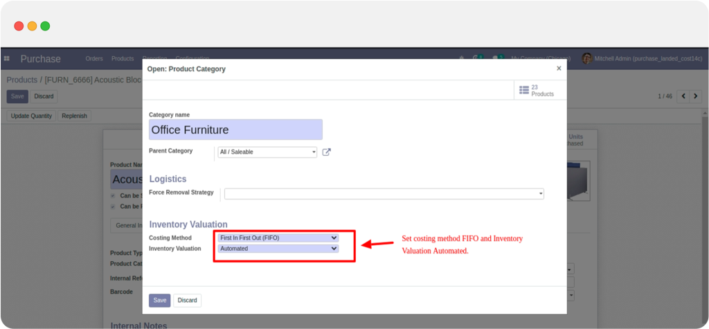 Configure Product-wise Landed Cost in Odoo 14 2 Landed Cost in Odoo 14