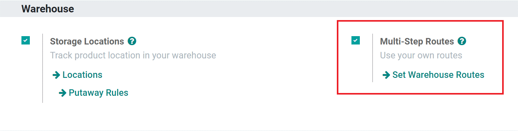 How to Resupply between Multiple Warehouses in Odoo? 2 Multiple Warehouses in Odoo