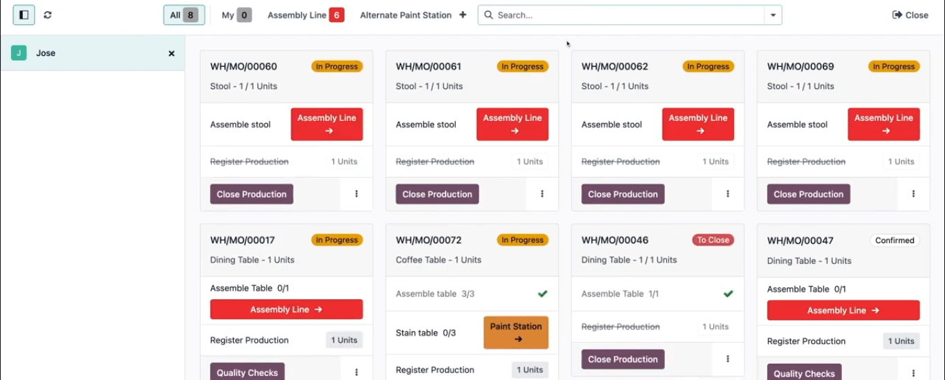 Shop Floor Management for Furniture Manufacturers in Odoo 4 Shop Floor Management in Odoo