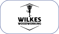 Wilkes wood working logo