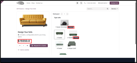 B2B self-service quoting with CPQ in Odoo- Pricing